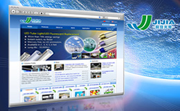 深圳市極佳光電科技有限公司中英文版網站設計