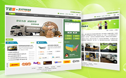 美國越洋快運公司網(wǎng)站設(shè)計案例